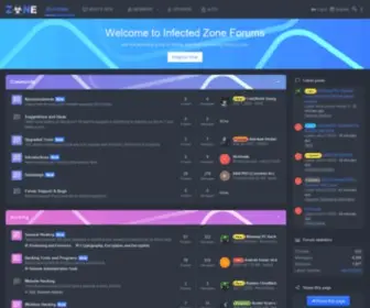Infected-Zone.com(Infected Zone) Screenshot