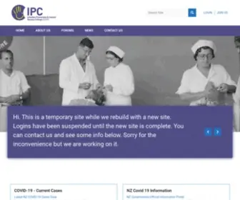 Infectioncontrol.co.nz(Infection Control) Screenshot