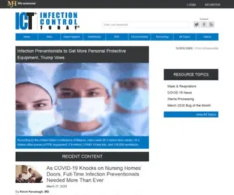 Infectioncontroltoday.com(Infection Control Today) Screenshot