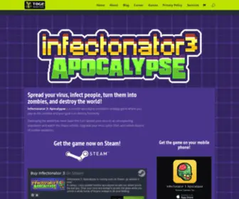 Infectonatorgame.com(Infectonator 3) Screenshot