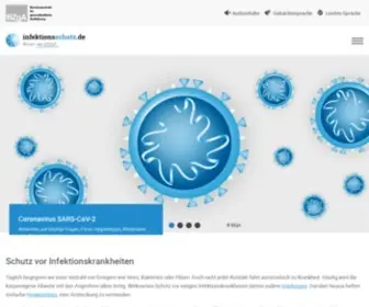 Infektionsschutz.de(Infektionsschutz) Screenshot