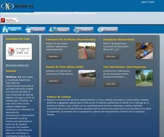 Infercal.com(Ingenieros Constructores) Screenshot