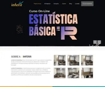 Inferir.com.br(Inferir Estatística) Screenshot