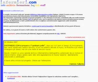 Infermieri.com(Benvenuti su) Screenshot