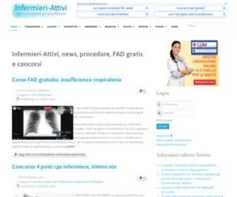 Infermieriattivi.it(Infermieri) Screenshot