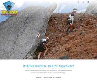 Inferno.ch(Herzlich willkommen beim Inferno Triathlon) Screenshot
