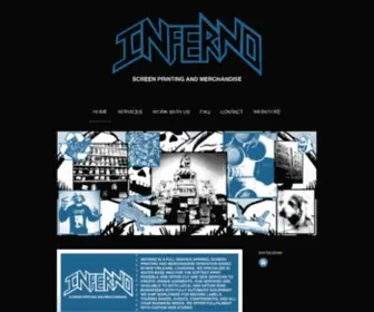 Infernoscreenprinting.com(Inferno Screen Printing) Screenshot