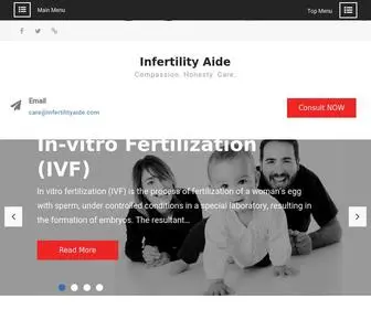 Infertilityaide.com(Infertility Aide) Screenshot