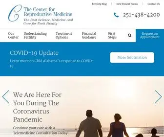 Infertilityalabama.com(CRM) Screenshot