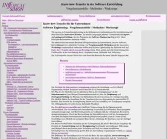 Infforum.de(Know-how-Transfer) Screenshot