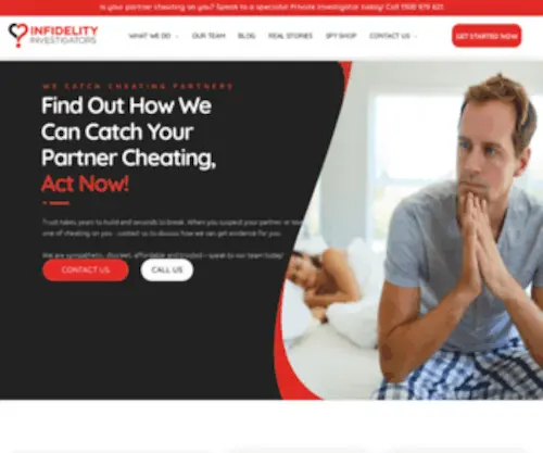 Infidelityprivateinvestigators.com.au(Infidelity Investigators) Screenshot