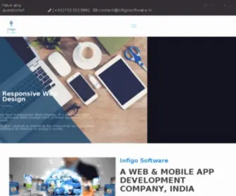 Infigosoftware.in(Website Design) Screenshot