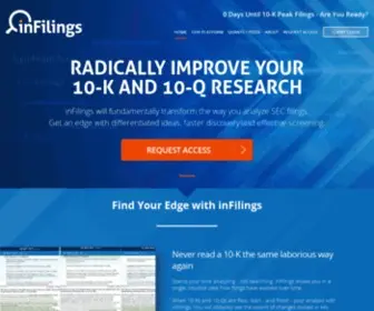 Infilings.com(Infilings) Screenshot