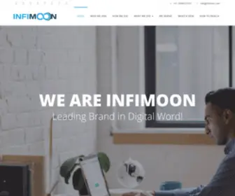 Infimoon.com(Corporate Creative Solution) Screenshot