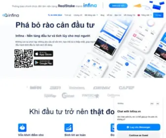 Infina.vn(Đầu tư và tích lũy thông minh chỉ từ 100) Screenshot