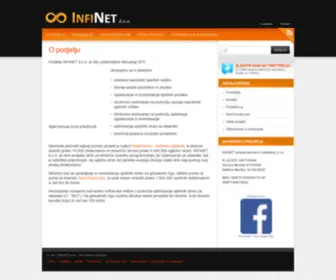 Infinet.si(All of our services are created with Internet Marketers in mind) Screenshot