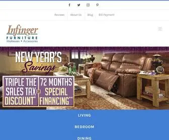 Infinger.com(Infinger Furniture) Screenshot