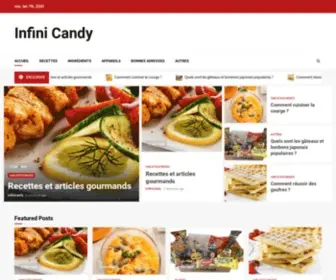 Infinicandy.com(Infini Candy) Screenshot