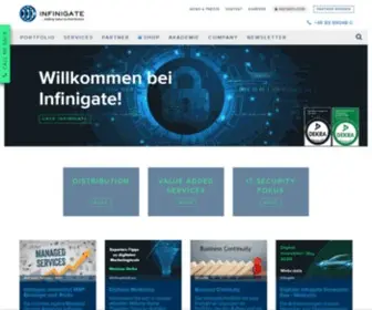 Infinigate.de(Infinigate) Screenshot