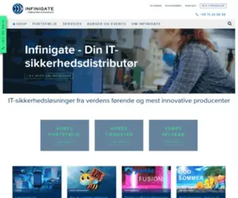 Infinigate.dk(Infinigate) Screenshot