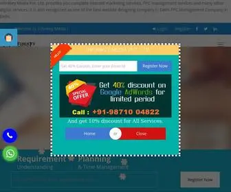 Infinikeymedia.in(Digital Marketing Services) Screenshot