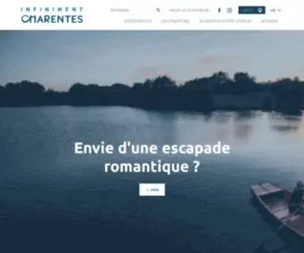 Infiniment-Charentes.com(Séjour en Charente et Charente) Screenshot
