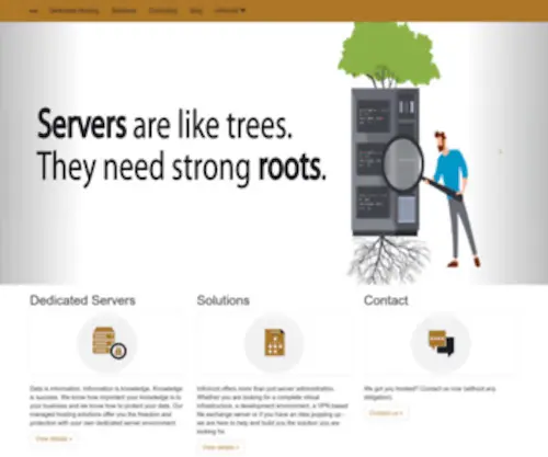 Infiniroot.com(Managed Server) Screenshot