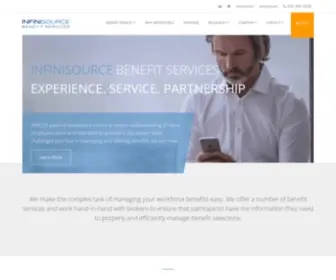 Infinisource.com(Infinisource Benefit Services) Screenshot