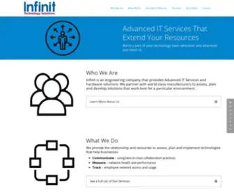 Infinit-Tech.com(Infinit Technology Solutions) Screenshot