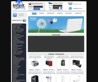 Infinit.com.uy(Infinit technology) Screenshot