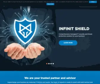 Infinitconsulting.com(Comprehensive Cybersecurity Solutions) Screenshot