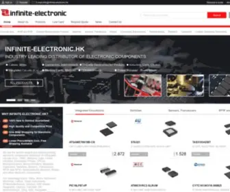 Infinite-Electronic.hk(Electronic Components Distributor) Screenshot