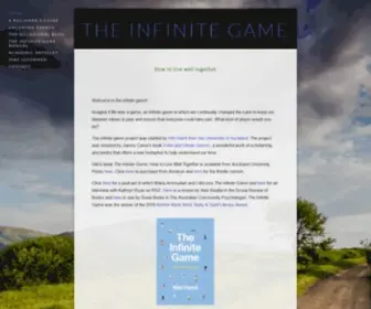Infinite-Game.net(The Infinite Game) Screenshot
