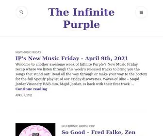 Infinite-Purple.com(The Infinite Purple) Screenshot