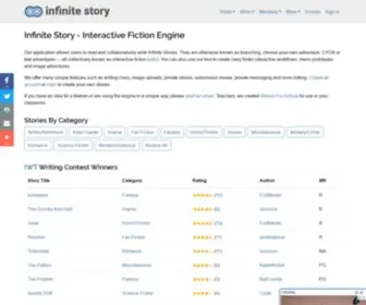 Infinite-Story.com(Infinite Story) Screenshot