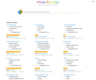 Infinite.education(Infinite education) Screenshot