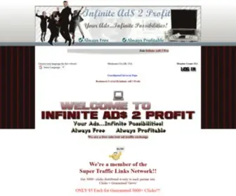 Infiniteads2Profit.com(Infinite Ad$ 2 Profit) Screenshot