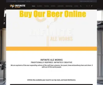 Infinitealeworks.com(Infinite Ale Works) Screenshot