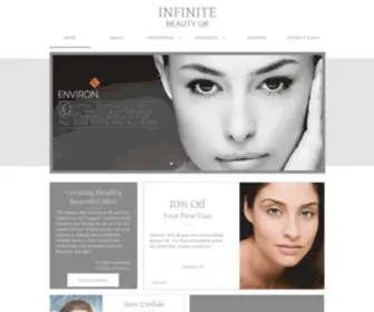 Infinitebeautyuk.com(Infinite Beauty UK) Screenshot