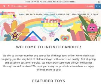 Infinitecandice.com(InfiniteCandice) Screenshot