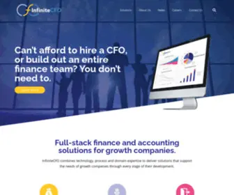 InfinitecFo.com(Full-stack finance and accounting solutions for growth companies) Screenshot