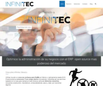 Infinitecmexico.com(Infinitec Mexico) Screenshot