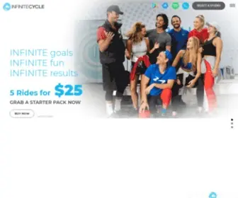 Infinitecycle.com.au(Gamifying Indoor Cycling) Screenshot