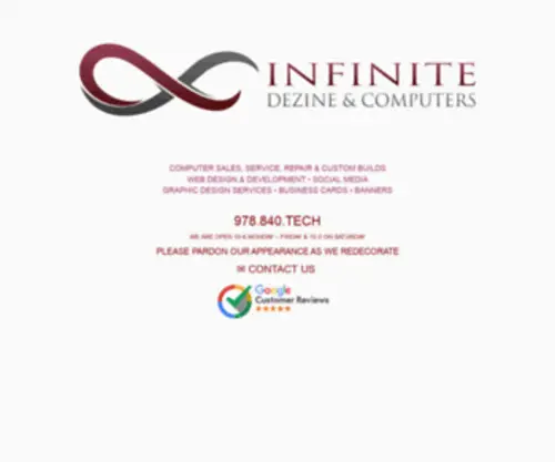 Infinitedezine.com(Infinite Dezine) Screenshot