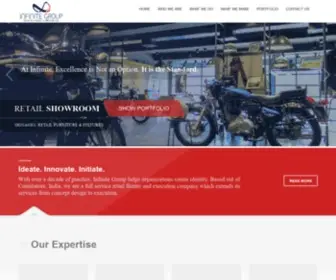 Infinitegroup.in(Infinite group with over decades of practice in North America and Europe has extended to Asia) Screenshot
