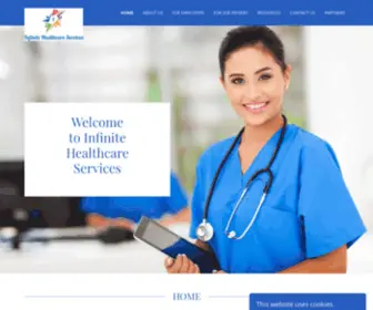 Infinitehealthagency.com(Infinite Healthcare Agency) Screenshot