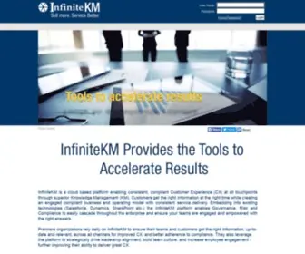 Infinitemedia.com(Integrated Knowledge Management Solutions) Screenshot