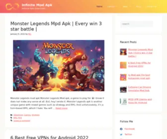 Infinitemodapk.com(APK Download) Screenshot