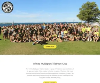 Infinitemultisport.com(The Infinite Multisport Triathlon Club) Screenshot