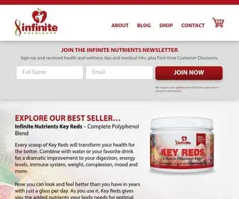 Infinitenutrients.com(Infinite Nutrients) Screenshot
